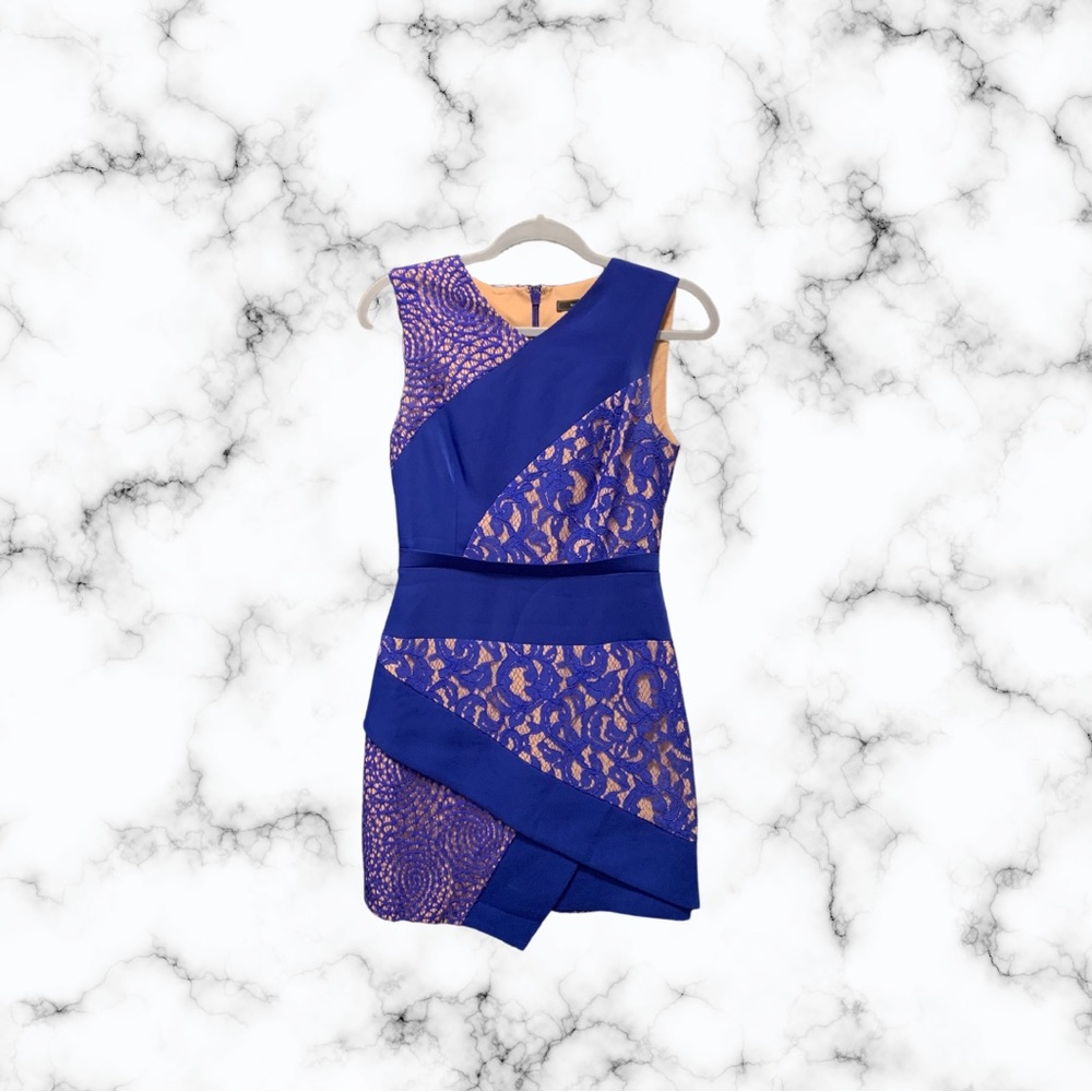 Blue BCBG dress